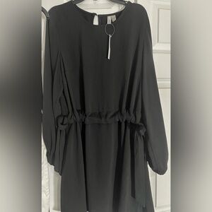 ASOS Black Long Sleeve Dress NWT